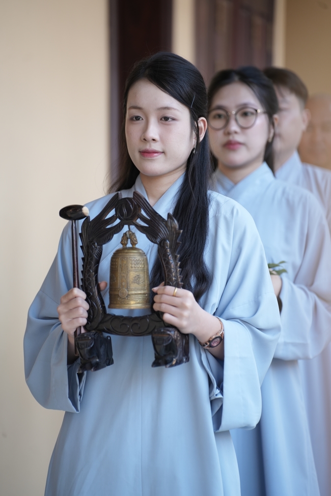 Khóa tu sinh viên “Hướng về Phật pháp”.