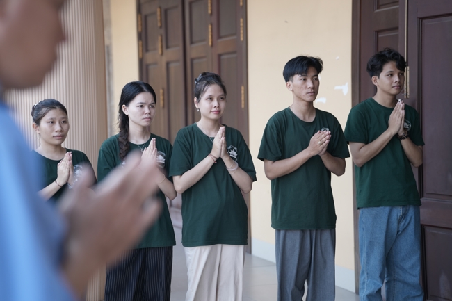 Khóa tu sinh viên “Hướng về Phật pháp”.