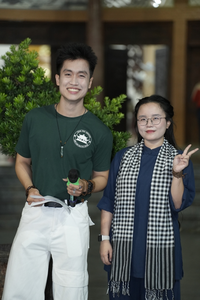 Khóa tu sinh viên “Hướng về Phật pháp”.