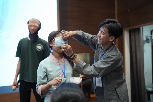 Khóa tu sinh viên “Hướng về Phật pháp”.