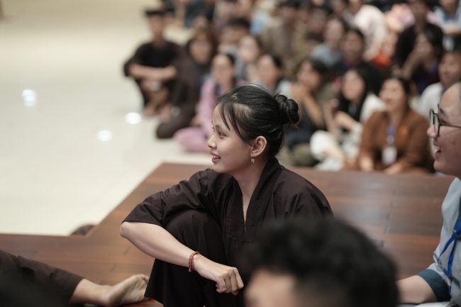 Khóa tu sinh viên “Hướng về Phật pháp”.