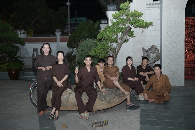 Khóa tu sinh viên “Hướng về Phật pháp”.