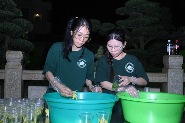 Khóa tu sinh viên “Hướng về Phật pháp”.