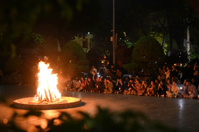 Khóa tu sinh viên “Hướng về Phật pháp”.