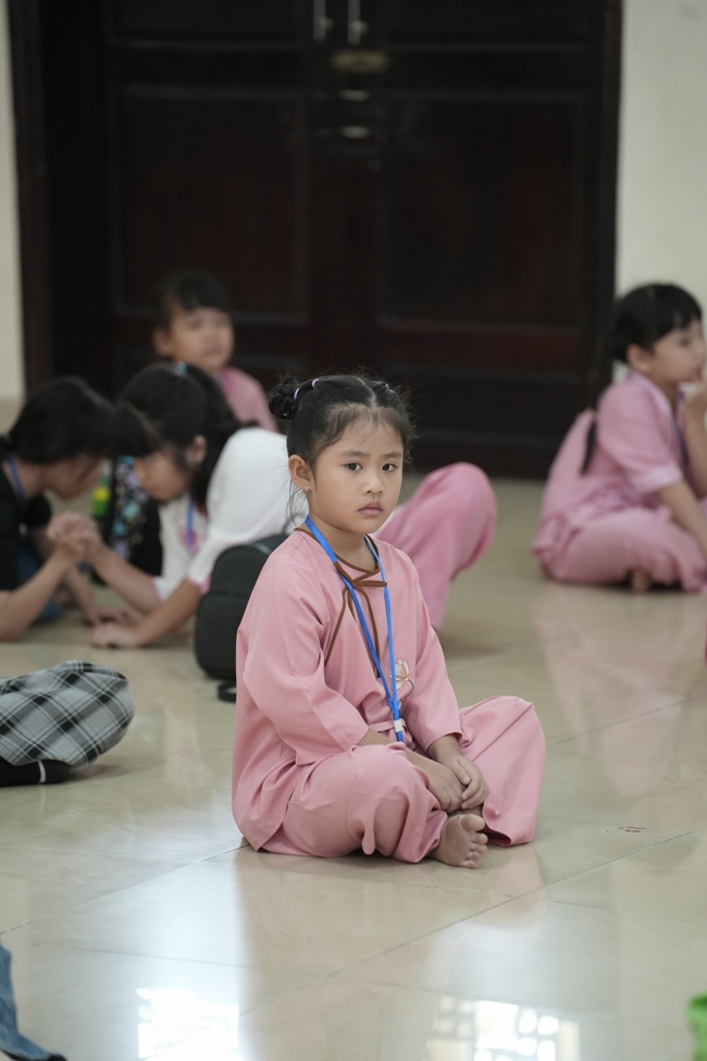 Khoá tu thiếu nhi “Em về bên Phật” lần 73.