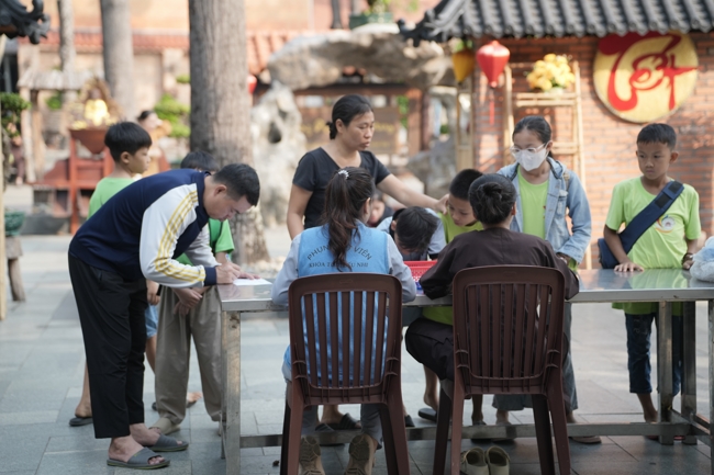 Khoá tu thiếu nhi “Em về bên Phật” lần 73.