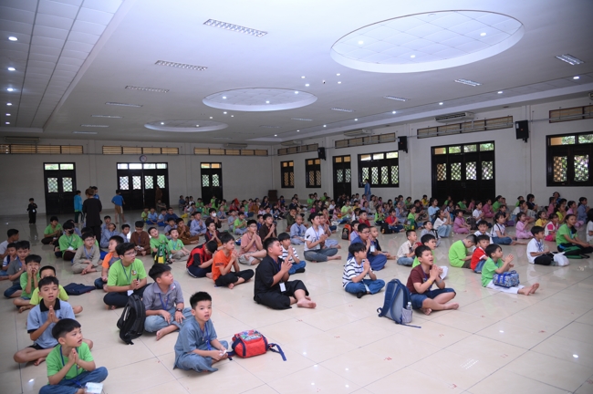 Khoá tu thiếu nhi “Em về bên Phật” lần 73.