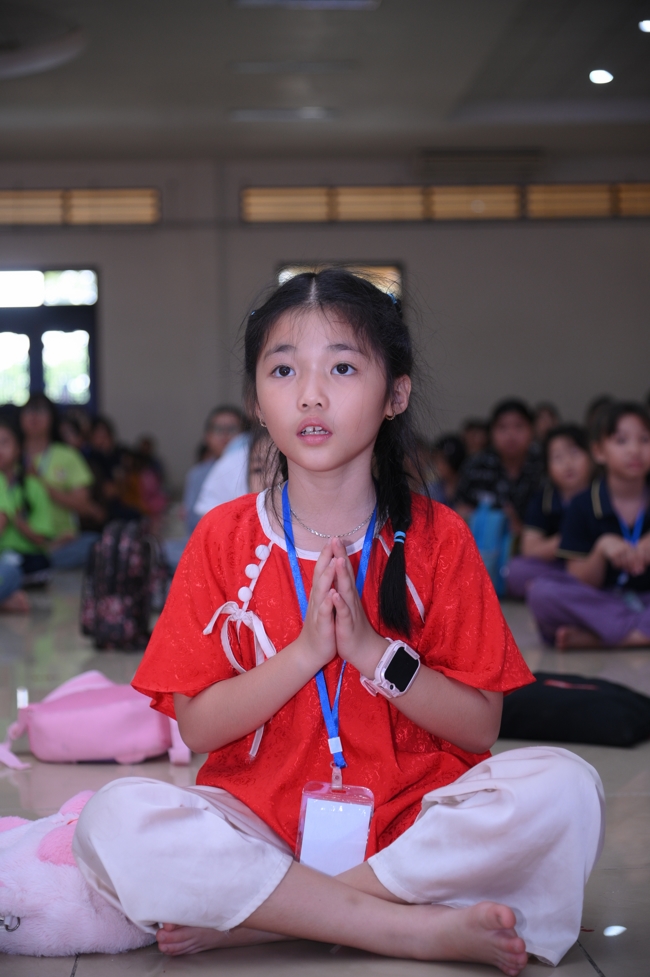 Khoá tu thiếu nhi “Em về bên Phật” lần 73.