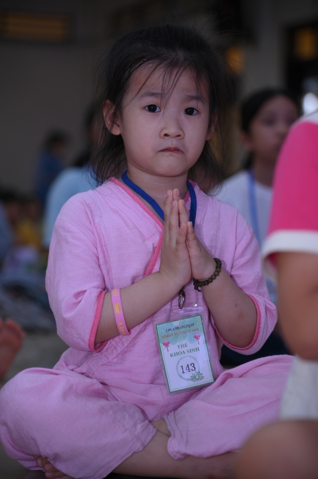 Khoá tu thiếu nhi “Em về bên Phật” lần 73.