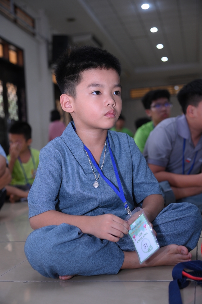 Khoá tu thiếu nhi “Em về bên Phật” lần 73.