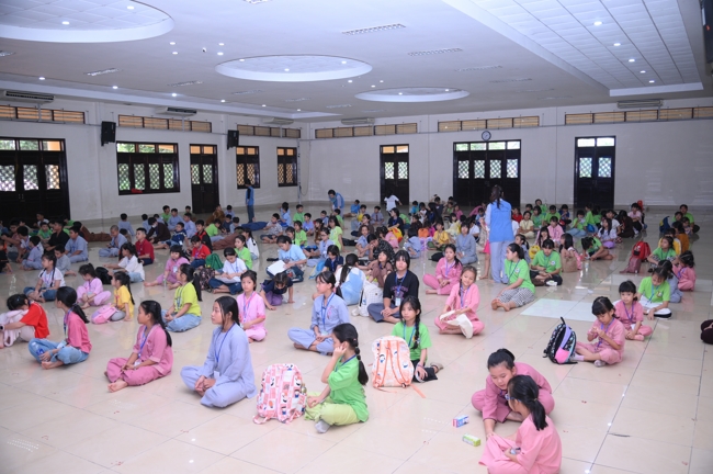 Khoá tu thiếu nhi “Em về bên Phật” lần 73.