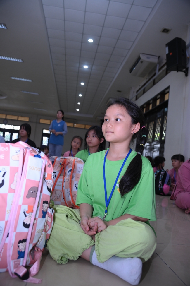 Khoá tu thiếu nhi “Em về bên Phật” lần 73.