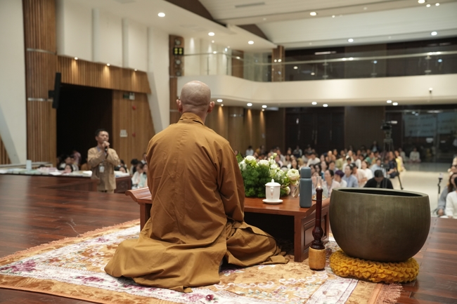 Chùa Hoằng Pháp hỗ trợ cơ sở cho Khóa tu “Sống Thiền” lần 5 do Đại đức Thích Pháp Nhật tổ chức.