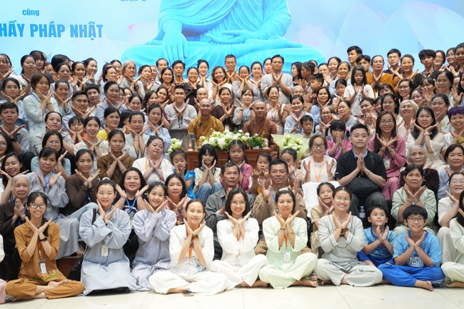 Chùa Hoằng Pháp hỗ trợ cơ sở cho Khóa tu “Sống Thiền” lần 5 do Đại đức Thích Pháp Nhật tổ chức.