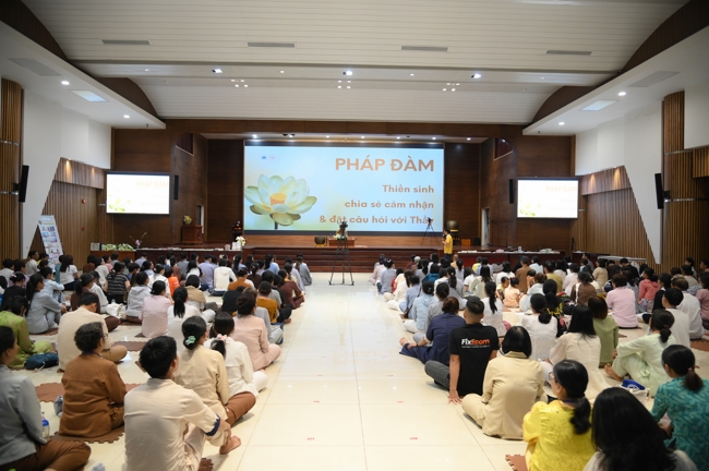 Chùa Hoằng Pháp hỗ trợ cơ sở cho Khóa tu “Sống Thiền” lần 5 do Đại đức Thích Pháp Nhật tổ chức.