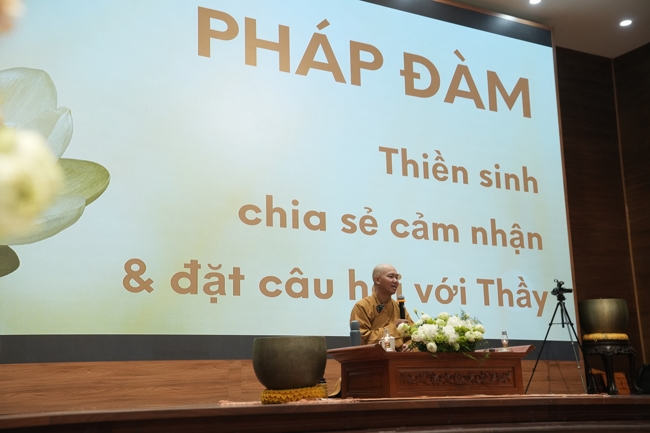 Chùa Hoằng Pháp hỗ trợ cơ sở cho Khóa tu “Sống Thiền” lần 5 do Đại đức Thích Pháp Nhật tổ chức.