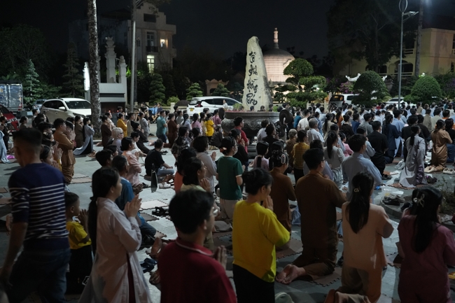 LỄ SÁM HỐI (14/03 BÍNH NGỌ) - CHÙA HOẰNG PHÁP.