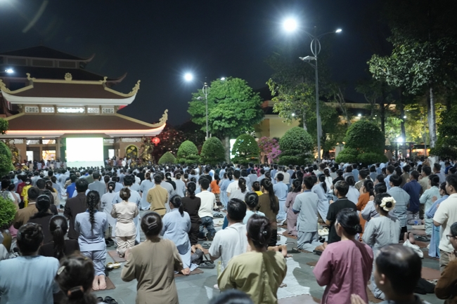 LỄ SÁM HỐI (14/03 BÍNH NGỌ) - CHÙA HOẰNG PHÁP.