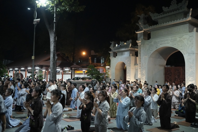 LỄ SÁM HỐI (14/03 BÍNH NGỌ) - CHÙA HOẰNG PHÁP.