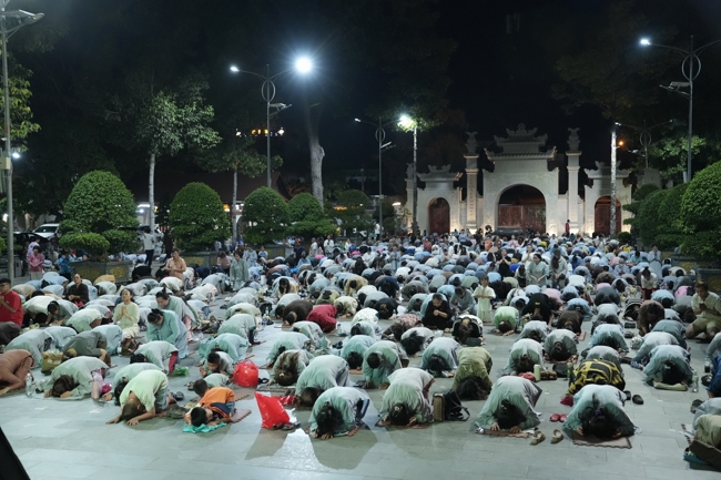 LỄ SÁM HỐI (14/03 BÍNH NGỌ) - CHÙA HOẰNG PHÁP.