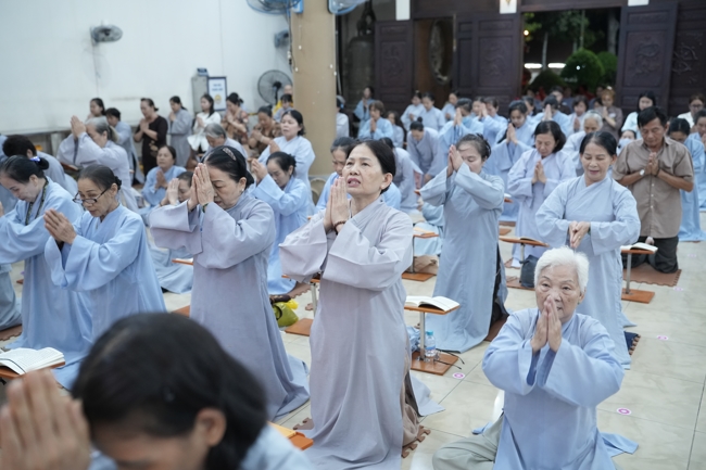 LỄ SÁM HỐI (14/03 BÍNH NGỌ) - CHÙA HOẰNG PHÁP.