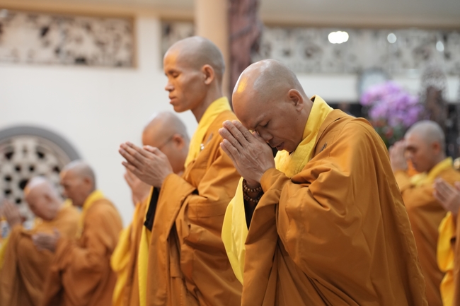 LỄ SÁM HỐI (14/03 BÍNH NGỌ) - CHÙA HOẰNG PHÁP.