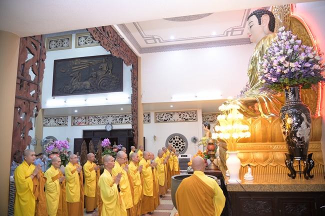 LỄ SÁM HỐI (14/03 BÍNH NGỌ) - CHÙA HOẰNG PHÁP.