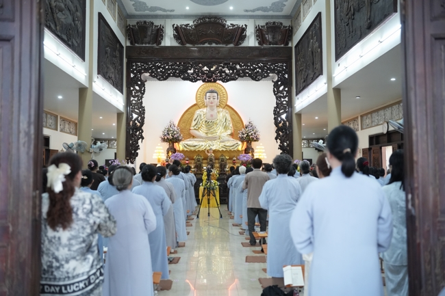 LỄ SÁM HỐI (14/03 BÍNH NGỌ) - CHÙA HOẰNG PHÁP.