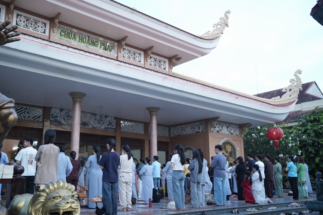 LỄ SÁM HỐI (14/03 BÍNH NGỌ) - CHÙA HOẰNG PHÁP.