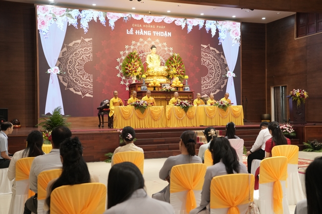 Wedding Ceremony at the pagoda