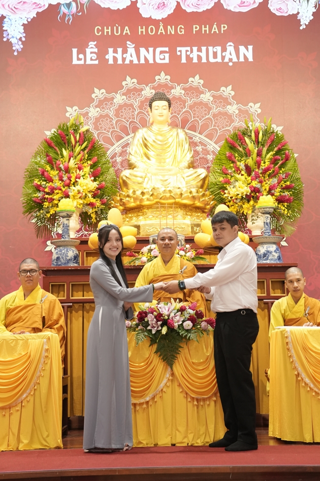 Wedding Ceremony at the pagoda