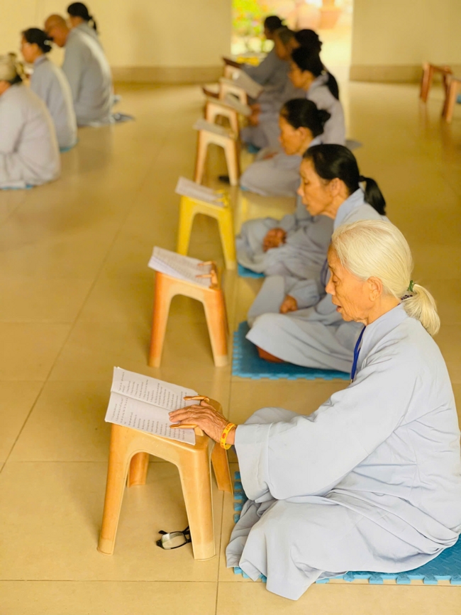 Memorial Night, Fulfillment Ceremony of the Five Hundred Names Vow and Chanting of Great Compassion Mantra Celebrating the Birthday of Avalokiteshvara Bodhisattva at Dong Cao Pagoda, Thanh Hoa