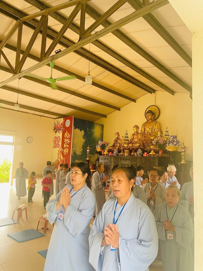 Memorial Night, Fulfillment Ceremony of the Five Hundred Names Vow and Chanting of Great Compassion Mantra Celebrating the Birthday of Avalokiteshvara Bodhisattva at Dong Cao Pagoda, Thanh Hoa