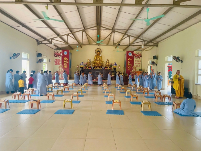 Memorial Night, Fulfillment Ceremony of the Five Hundred Names Vow and Chanting of Great Compassion Mantra Celebrating the Birthday of Avalokiteshvara Bodhisattva at Dong Cao Pagoda, Thanh Hoa