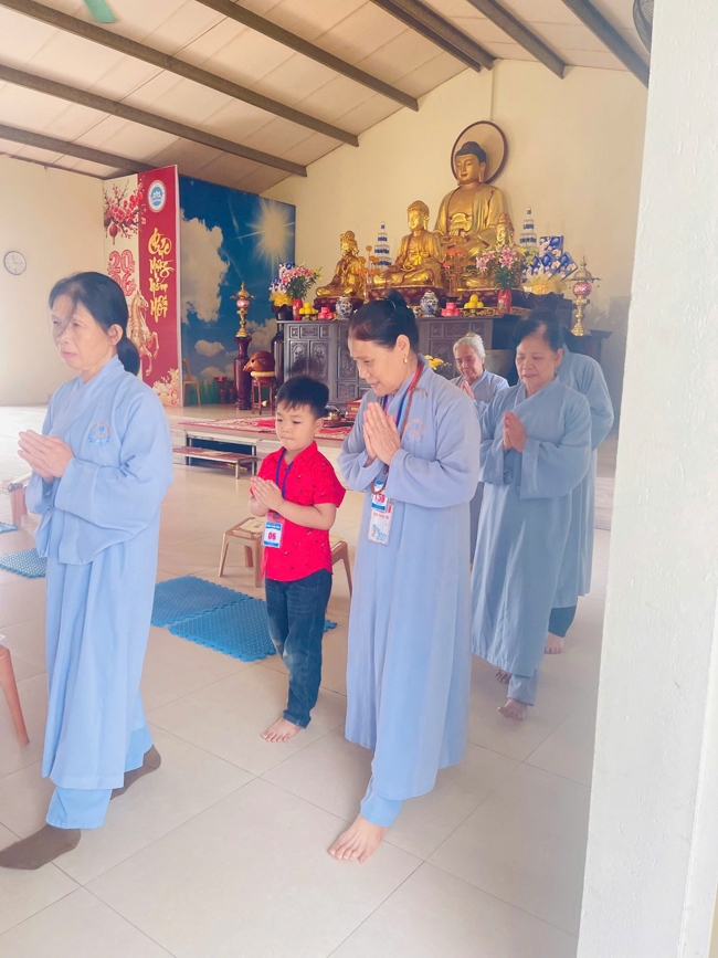 Memorial Night, Fulfillment Ceremony of the Five Hundred Names Vow and Chanting of Great Compassion Mantra Celebrating the Birthday of Avalokiteshvara Bodhisattva at Dong Cao Pagoda, Thanh Hoa