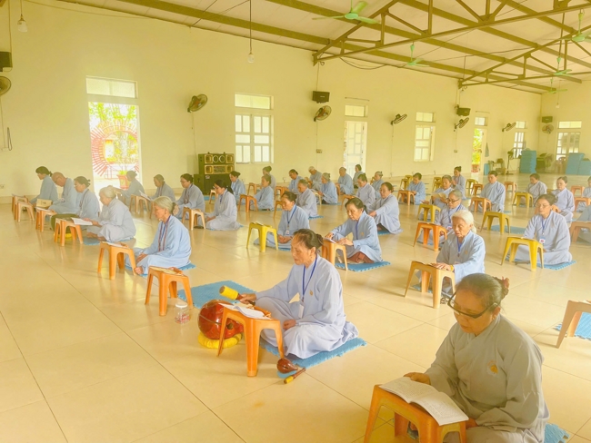 Memorial Night, Fulfillment Ceremony of the Five Hundred Names Vow and Chanting of Great Compassion Mantra Celebrating the Birthday of Avalokiteshvara Bodhisattva at Dong Cao Pagoda, Thanh Hoa