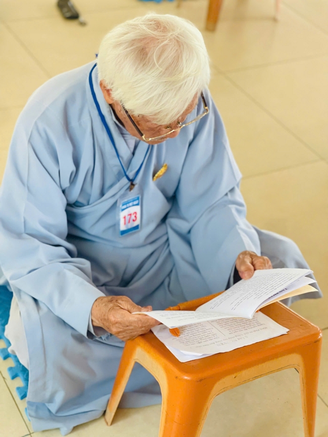 Memorial Night, Fulfillment Ceremony of the Five Hundred Names Vow and Chanting of Great Compassion Mantra Celebrating the Birthday of Avalokiteshvara Bodhisattva at Dong Cao Pagoda, Thanh Hoa