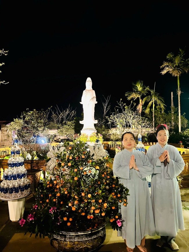 Memorial Night, Fulfillment Ceremony of the Five Hundred Names Vow and Chanting of Great Compassion Mantra Celebrating the Birthday of Avalokiteshvara Bodhisattva at Dong Cao Pagoda, Thanh Hoa