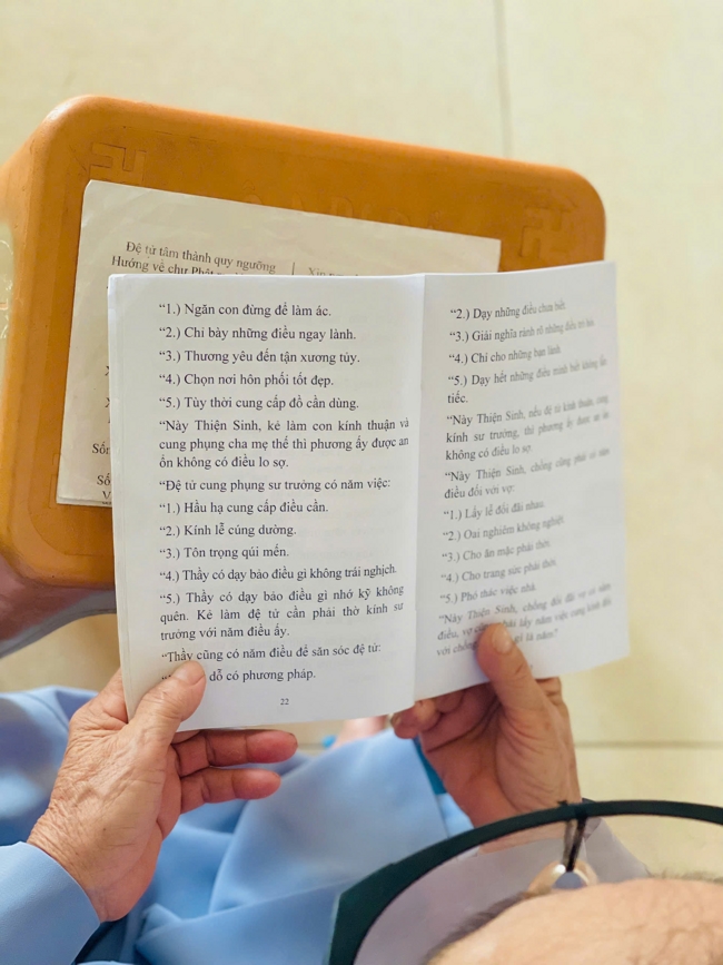 Memorial Night, Fulfillment Ceremony of the Five Hundred Names Vow and Chanting of Great Compassion Mantra Celebrating the Birthday of Avalokiteshvara Bodhisattva at Dong Cao Pagoda, Thanh Hoa