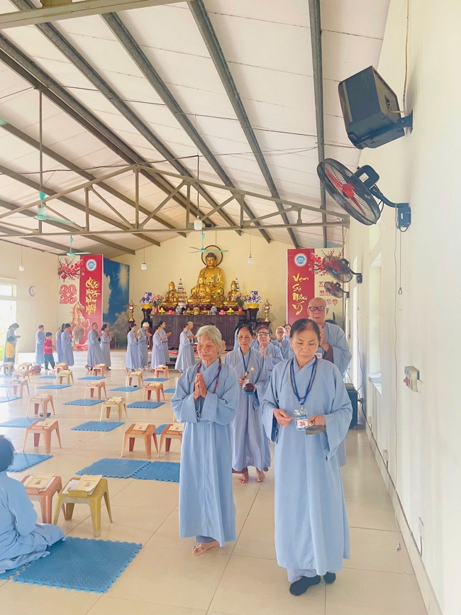 Memorial Night, Fulfillment Ceremony of the Five Hundred Names Vow and Chanting of Great Compassion Mantra Celebrating the Birthday of Avalokiteshvara Bodhisattva at Dong Cao Pagoda, Thanh Hoa