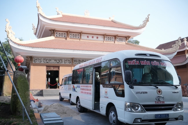 Chương trình Hiến máu nhân đạo.