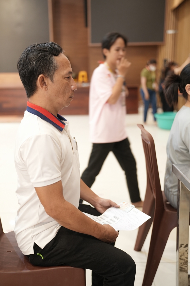Chương trình Hiến máu nhân đạo.