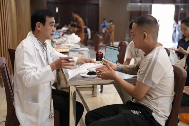 Chương trình Hiến máu nhân đạo.