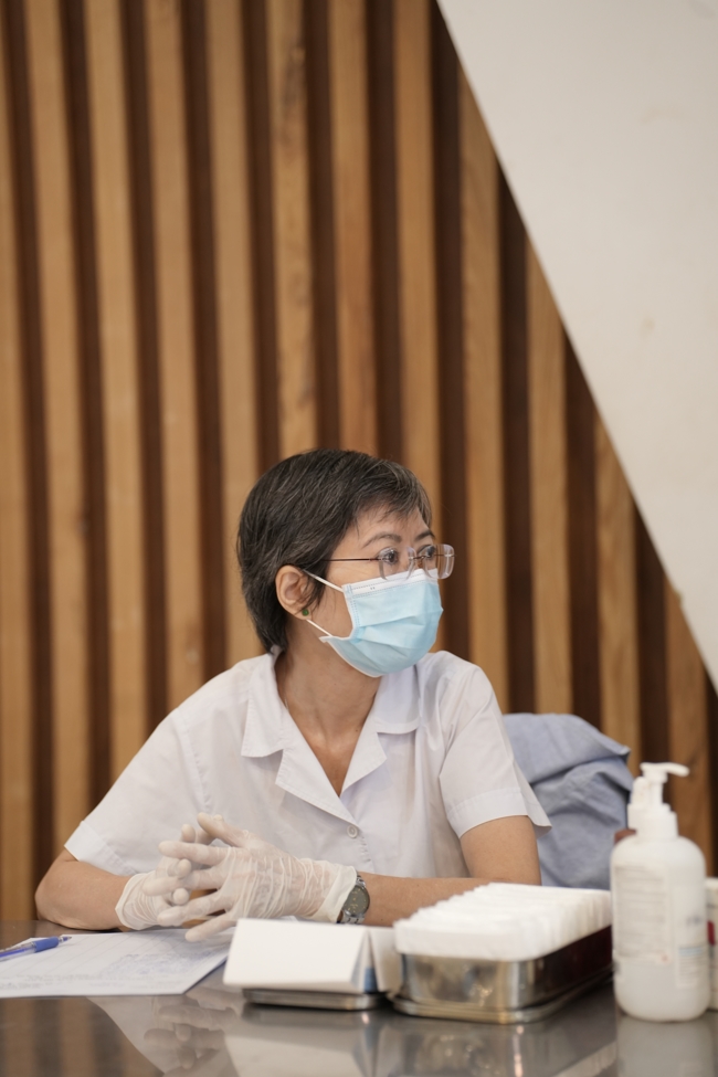 Chương trình Hiến máu nhân đạo.