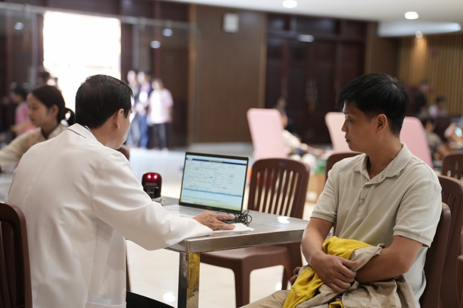 Chương trình Hiến máu nhân đạo.