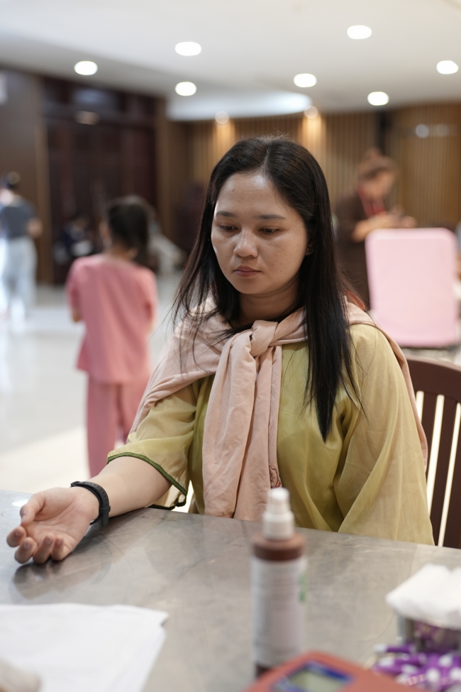 Chương trình Hiến máu nhân đạo.