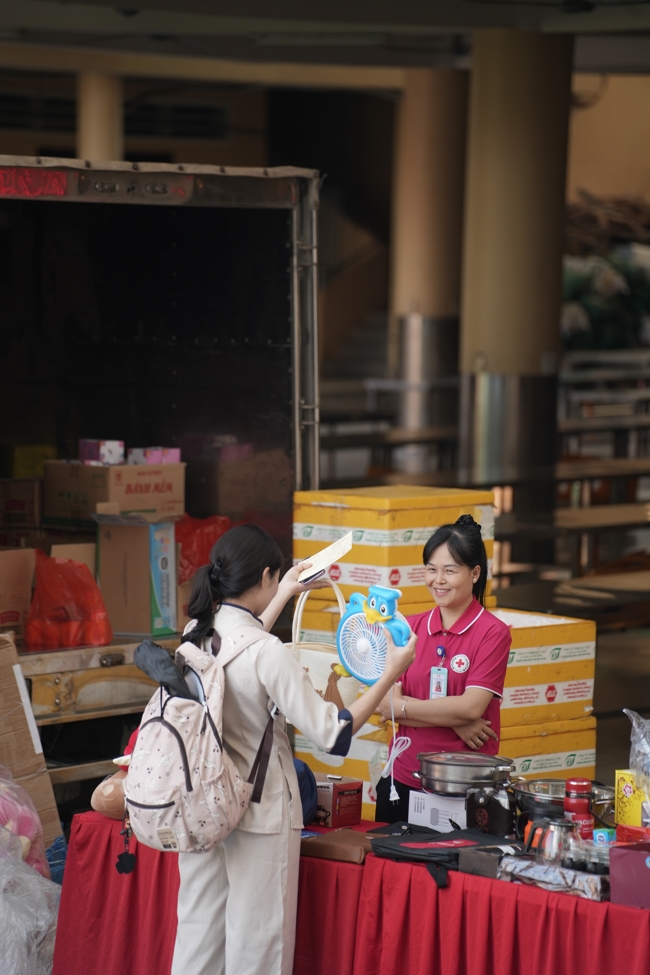 Chương trình Hiến máu nhân đạo.
