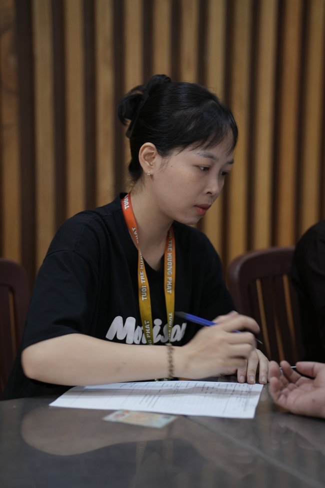 Chương trình Hiến máu nhân đạo.