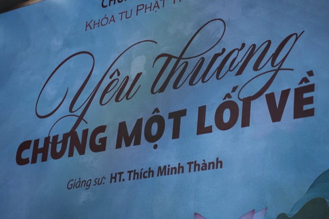 Pháp thoại Yêu Thương Chung Một Lối Về - HT.Thích Minh Thành | Khóa Tu Phật Thất 108.