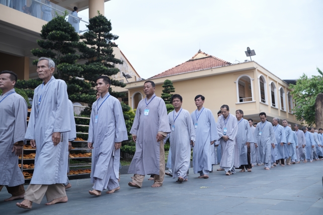 Khai khóa Khóa Tu Phật Thất lần 108.